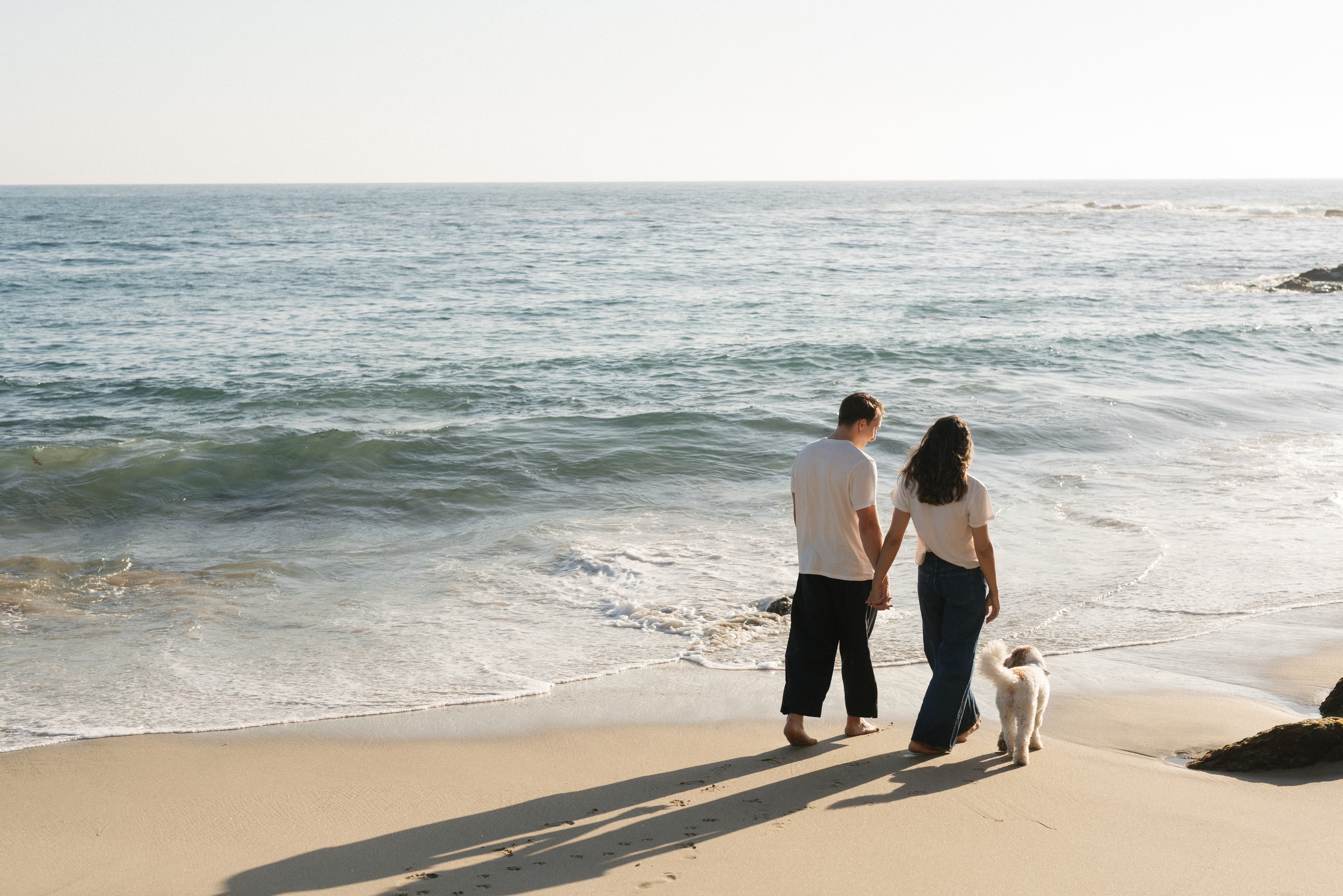 CHLOE and CHASE on the beach